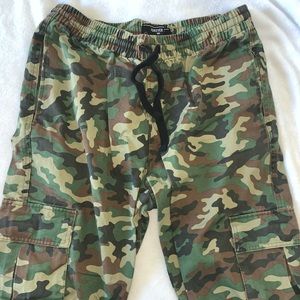 Camo joggers